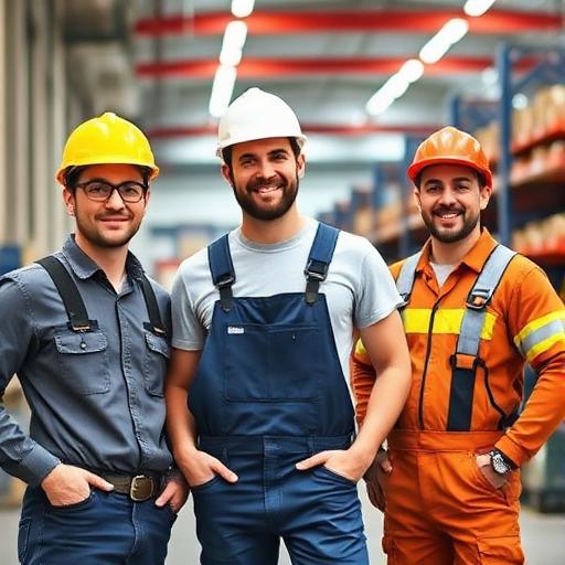 Blue collar workers — construction, manufacturing, and trades